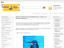 Tablet Screenshot of bastelzwerg.eu